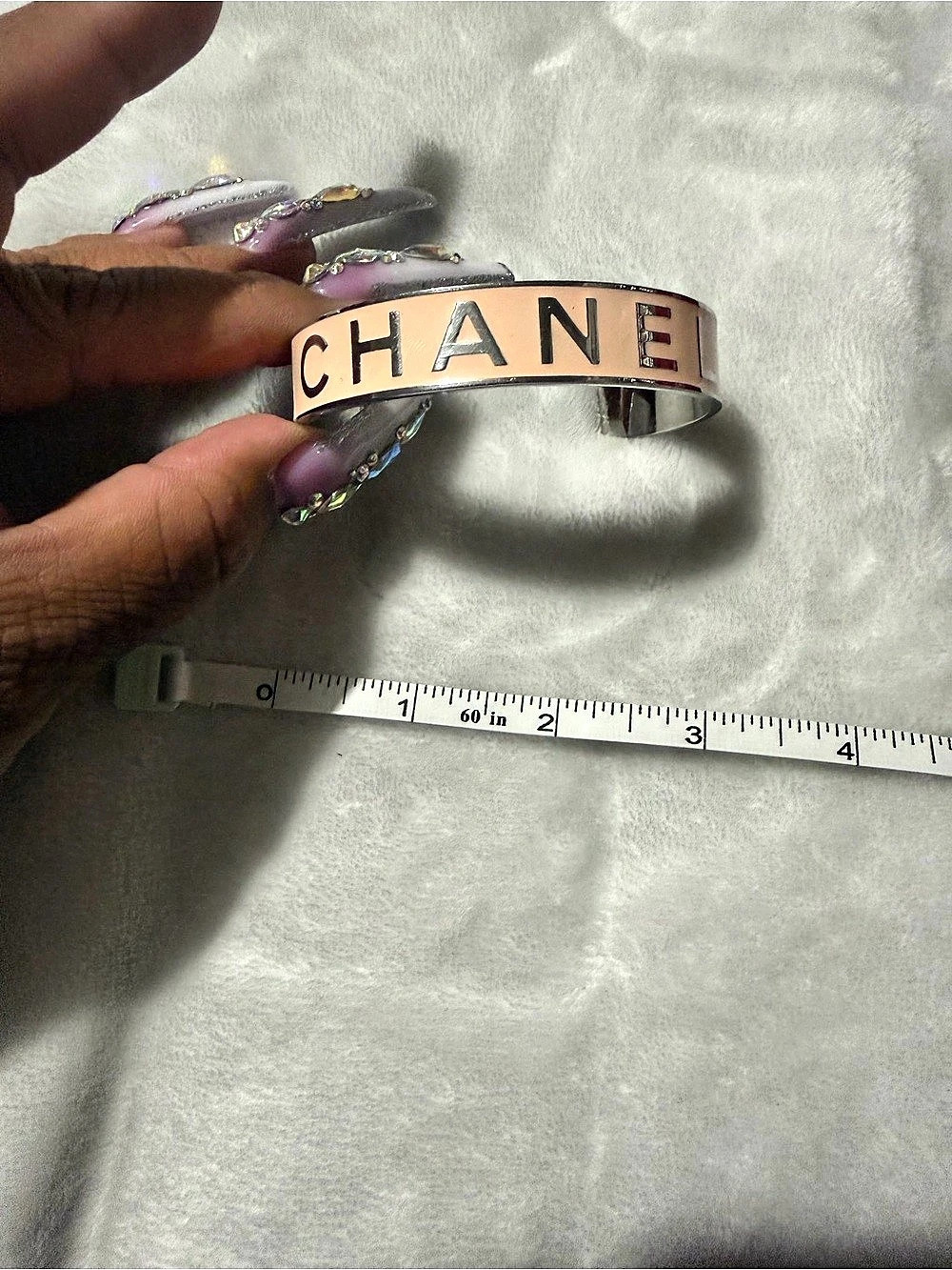 Fashion Cuff Bracelet silver-Tone